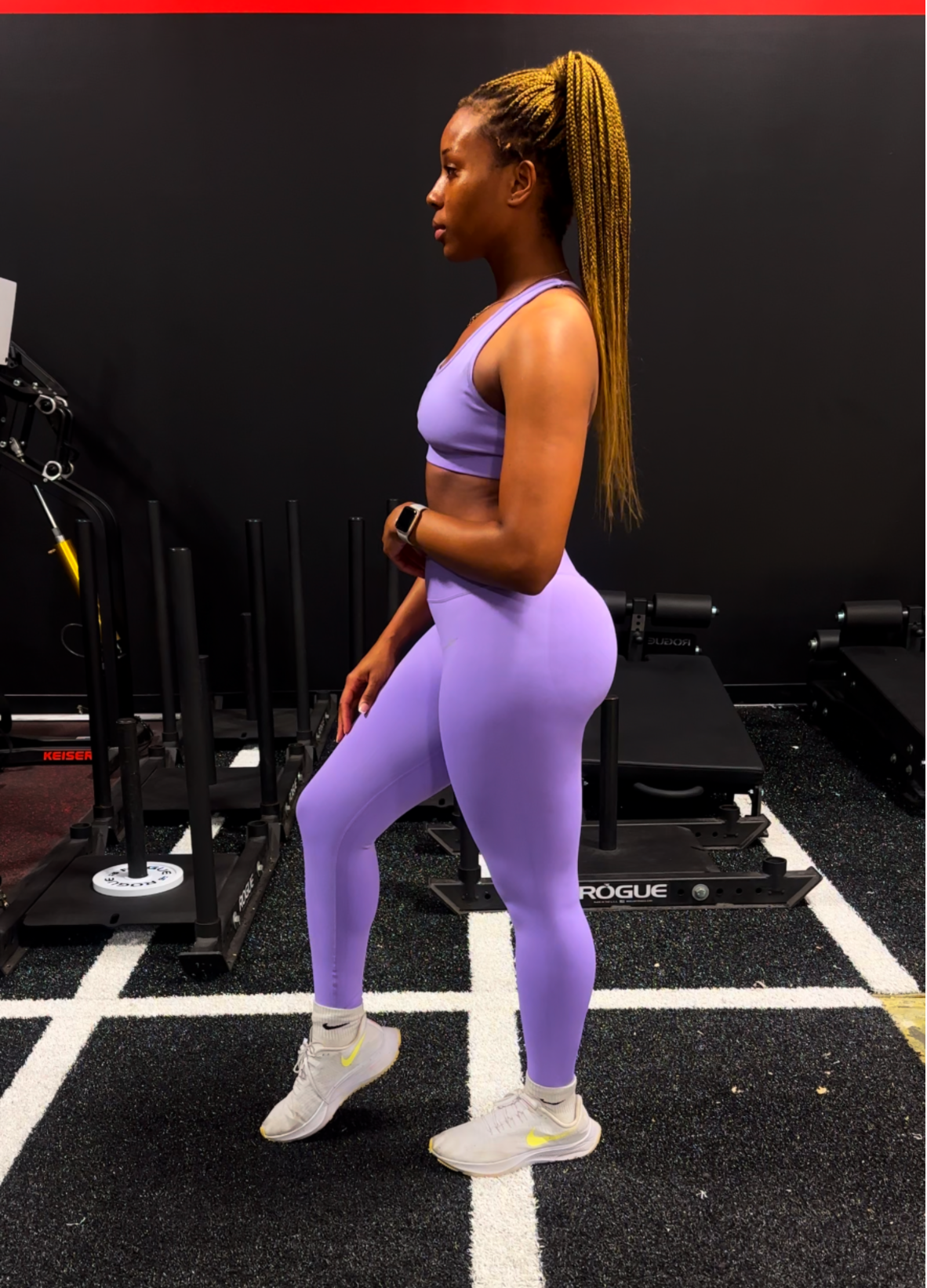 Destiny Purple Leggings