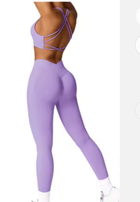 Destiny Purple Leggings