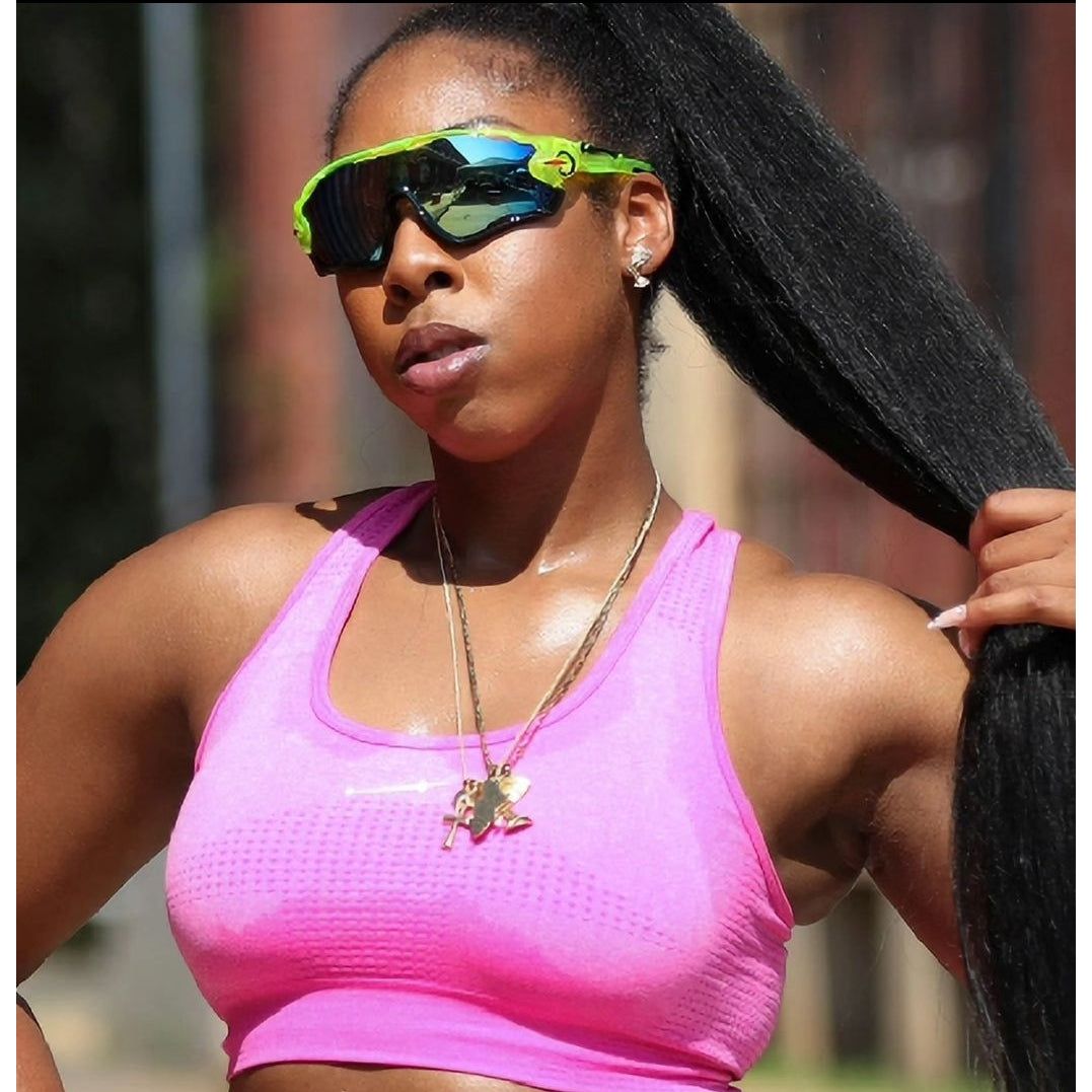 Hot Pink Destiny Low Cut Bra