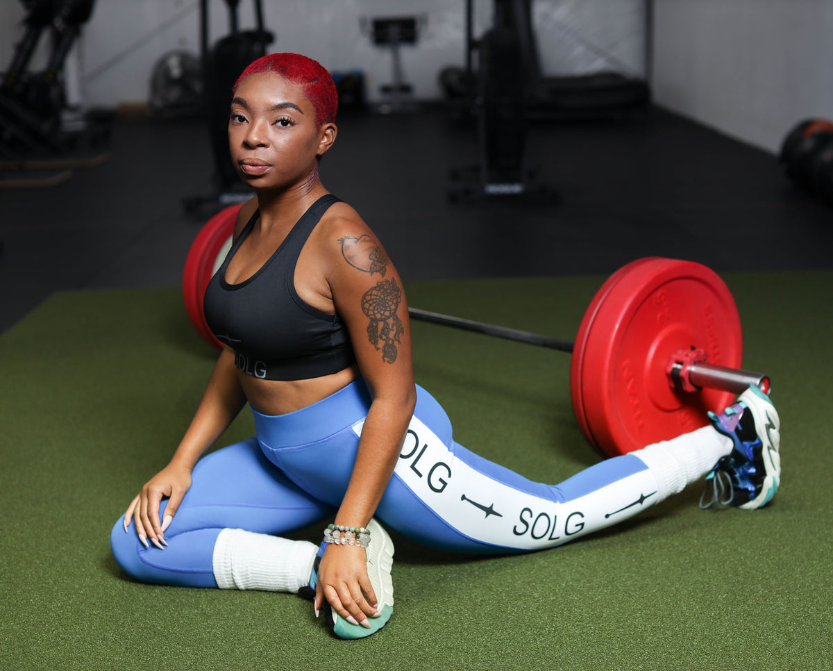 Universal Leggings Motor Sport Blue