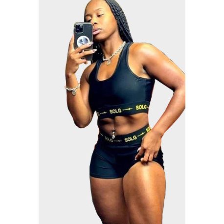 Wizz Black n Yellow Bra