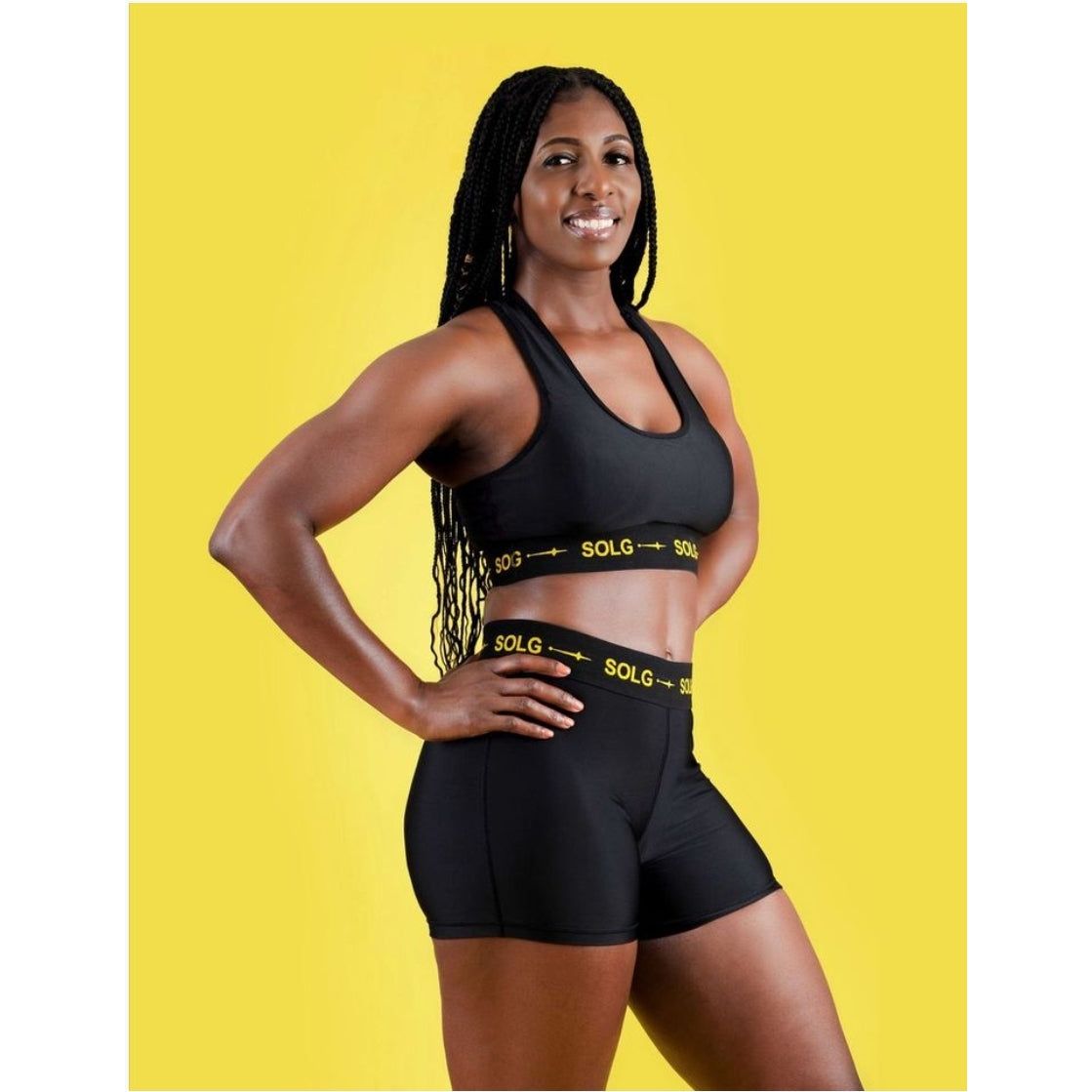 Wizz Black n Yellow Bra